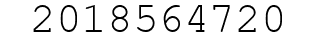 Number 2018564720.