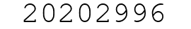 Number 20202996.