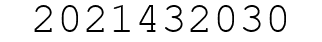Number 2021432030.