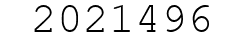 Number 2021496.