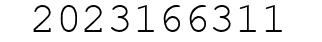 Number 2023166311.