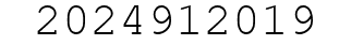 Number 2024912019.