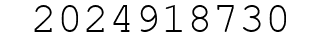 Number 2024918730.