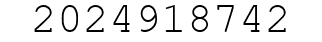 Number 2024918742.