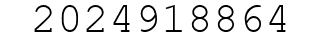 Number 2024918864.