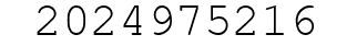 Number 2024975216.