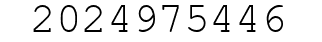 Number 2024975446.