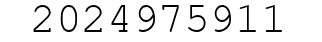 Number 2024975911.