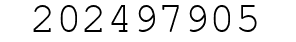 Number 202497905.