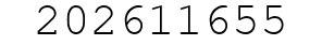 Number 202611655.