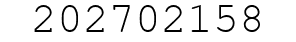Number 202702158.