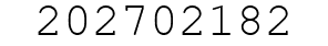 Number 202702182.