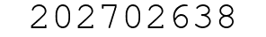 Number 202702638.