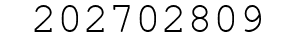 Number 202702809.