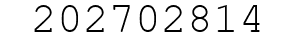 Number 202702814.