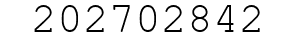 Number 202702842.