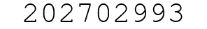 Number 202702993.