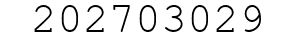 Number 202703029.
