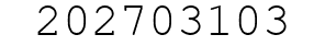Number 202703103.