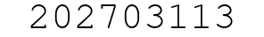 Number 202703113.