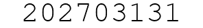 Number 202703131.