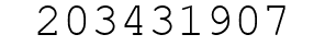 Number 203431907.