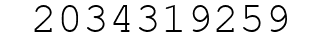 Number 2034319259.