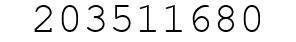 Number 203511680.