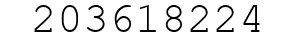 Number 203618224.