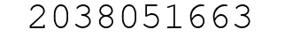 Number 2038051663.