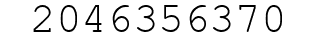 Number 2046356370.