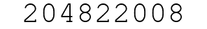 Number 204822008.