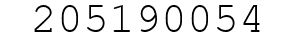 Number 205190054.