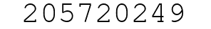 Number 205720249.