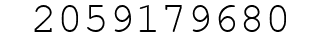 Number 2059179680.