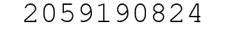 Number 2059190824.