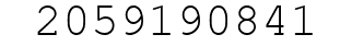 Number 2059190841.