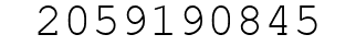 Number 2059190845.