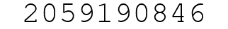 Number 2059190846.