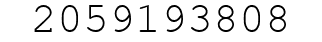 Number 2059193808.