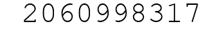 Number 2060998317.
