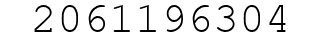 Number 2061196304.