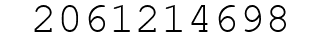 Number 2061214698.