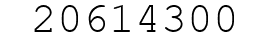 Number 20614300.