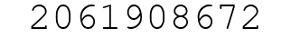 Number 2061908672.