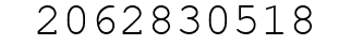 Number 2062830518.