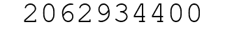 Number 2062934400.