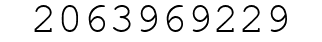 Number 2063969229.