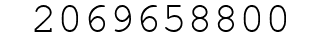 Number 2069658800.