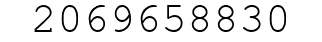 Number 2069658830.